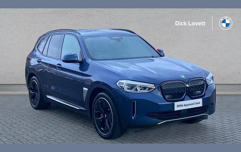 Blue Used 2022 BMW iX3 Comfort Edition SUV | £25,897 (Super price) - Image 1/4