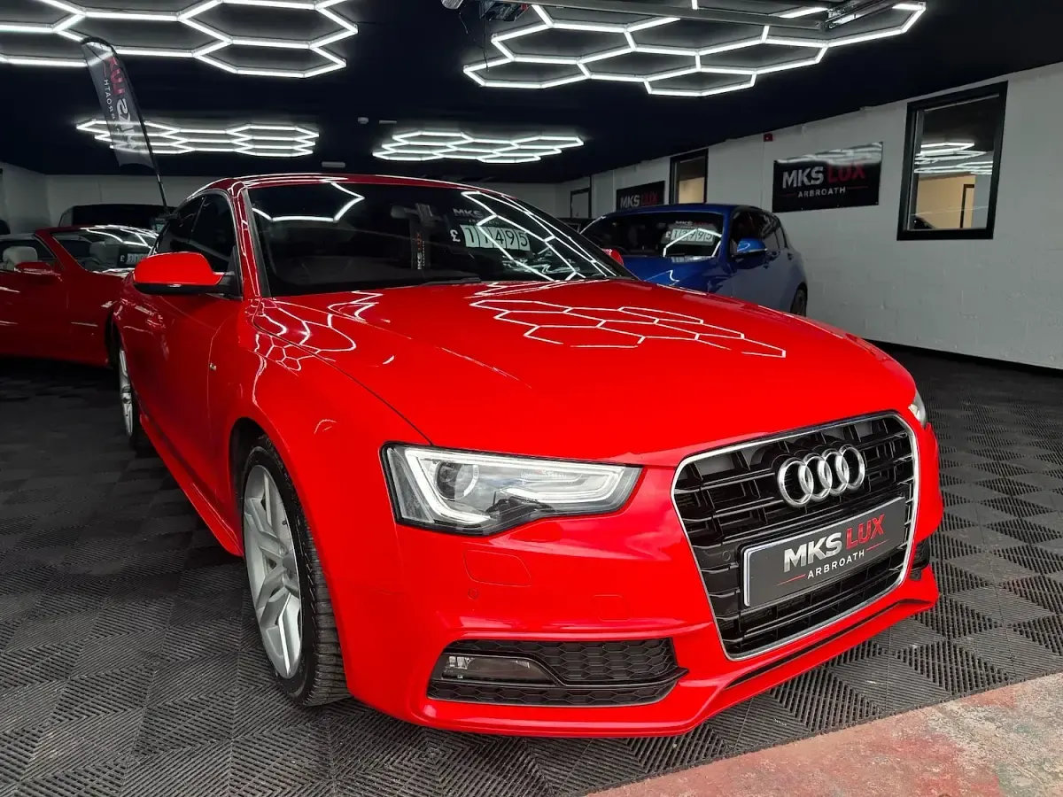 Used Audi A5 S-Line 2016 Red Coupe