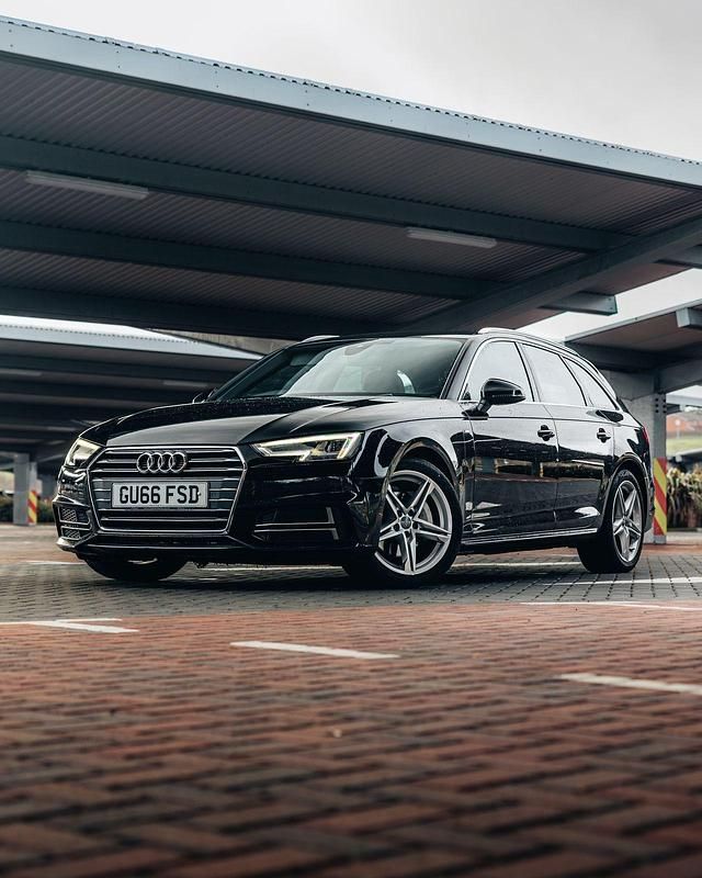 Used Audi A4 S-Line 190 HP (139 kW) 2016 Black Estate