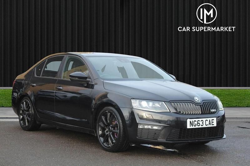 Used Skoda Octavia vRS 2014 Black Hatchback
