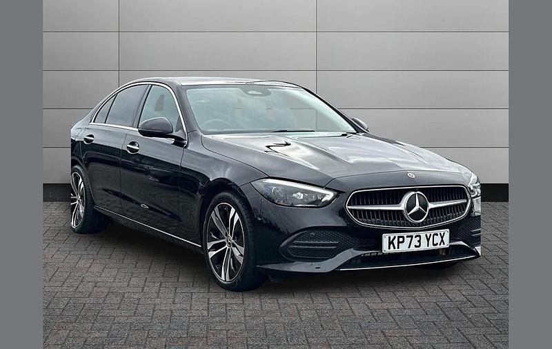 Black Used 2023 Mercedes C200 Exclusive Luxury Sedan | £32,695 (A bit pricey) - Image 1/4
