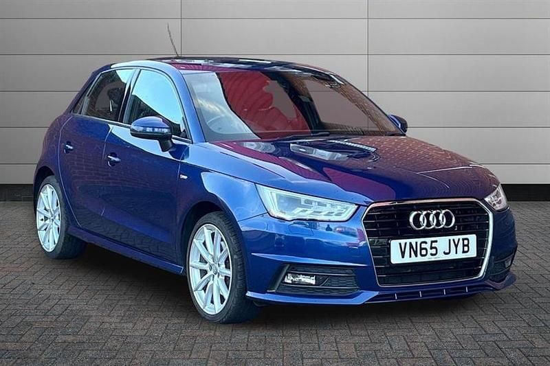 Used Audi A1 S-Line 125 HP (91 kW) 2015 Utopia blue Hatchback