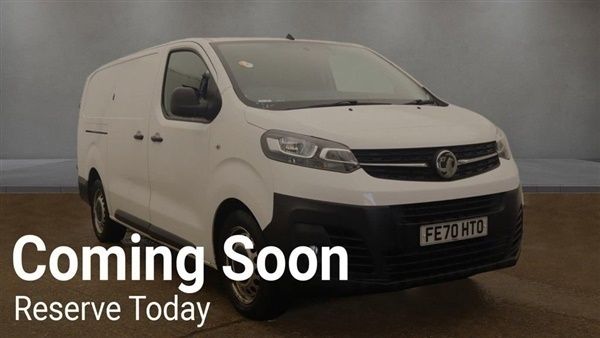 White Used 2021 Vauxhall Vivaro Edition Van | £9,899 (Super price) - Image 1/1