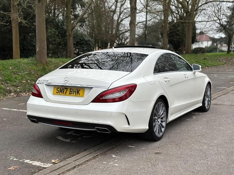 Used Mercedes CLS350 AMG Line Premium 2017 White Coupe
