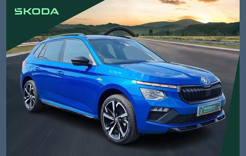 Blue Used 2024 Skoda Kamiq Monte Carlo SUV | £23,590 (A bit pricey) - Image 1/4