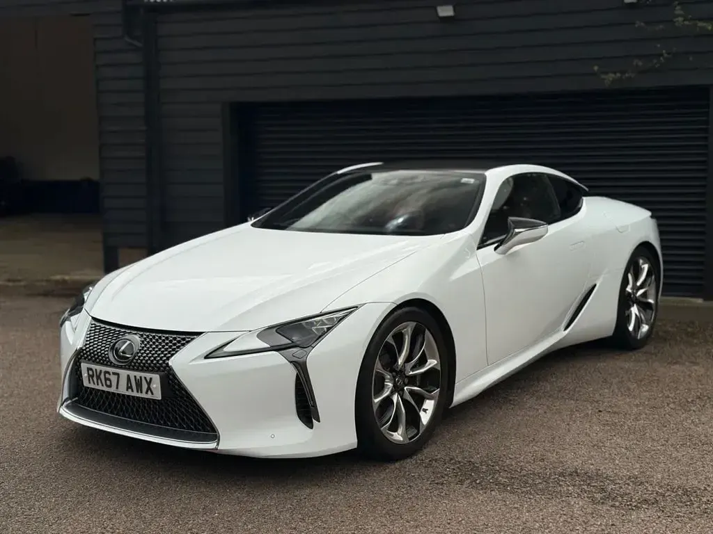 Used Lexus LC 500 Sport Line 2017 White Coupe