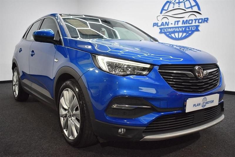 Used Vauxhall Grandland X Elite 130 HP (95 kW) 2020 Blue SUV