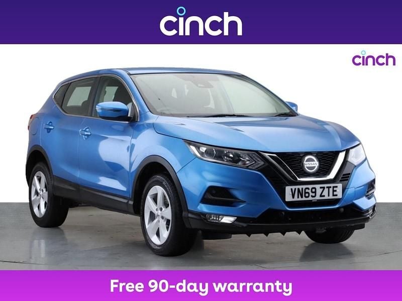 Blue Used 2019 Nissan Qashqai Acenta Premium SUV | £10,599 (Good price) - Image 1/3