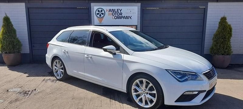 Used Seat Leon FR 2018 White Estate
