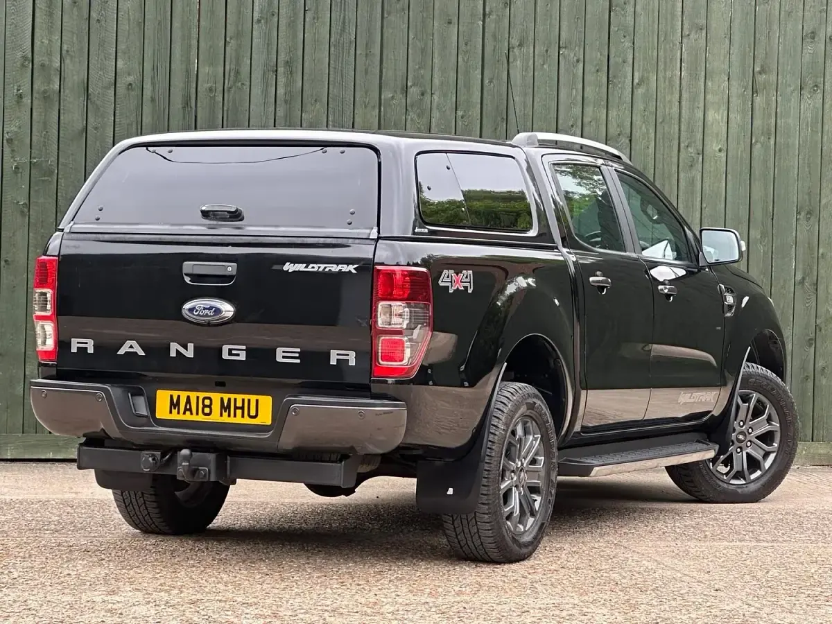 Used Ford Ranger Wildtrack 200 HP (147 kW) 2018 Black Pickup