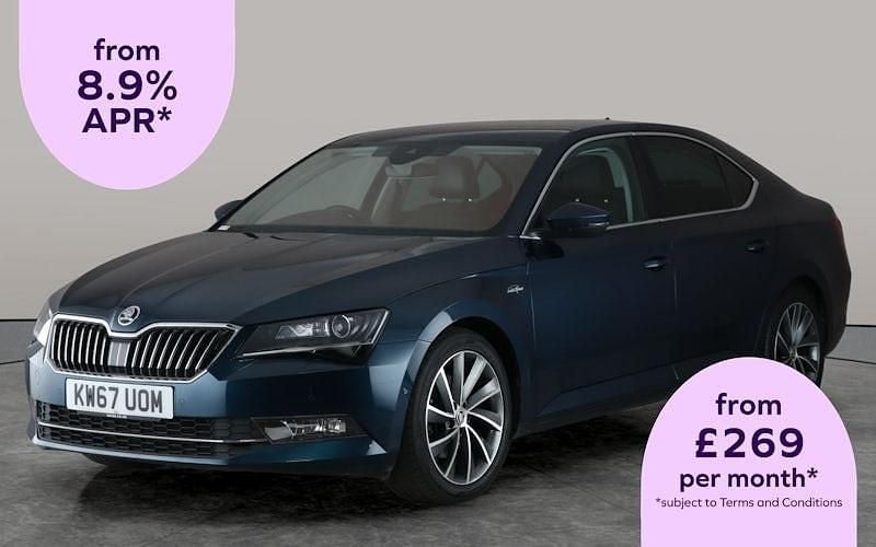 Blue Used 2018 Skoda Superb LAURIN & KLEMENT Hatchback | £15,034 (Good price) - Image 1/2