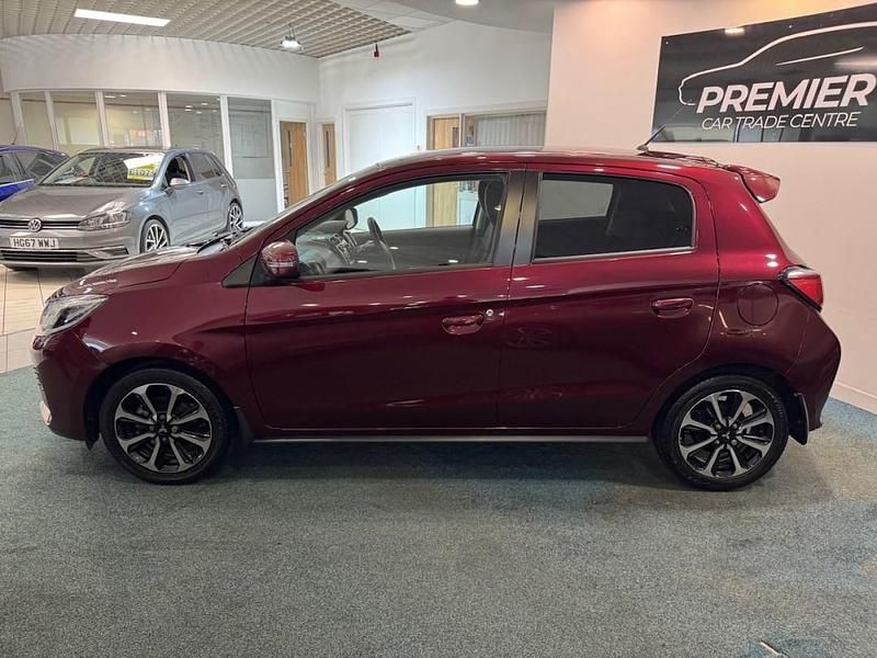 Used Mitsubishi Mirage Edition 78 HP (57 kW) 2020 Mauve/purple Hatchback