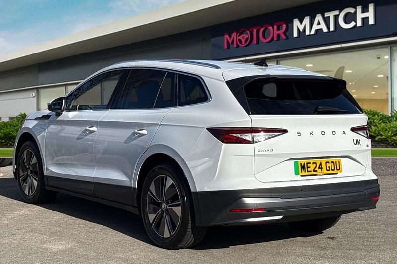Used Skoda Enyaq iV 210 kW (286 HP) 2024 White SUV