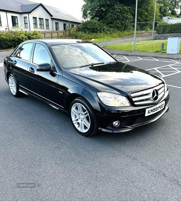 Black Used 2009 Mercedes C180 SE Sedan | £4,795 (Expensive) - Image 1/4