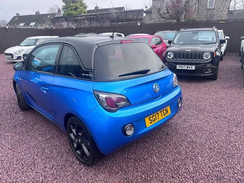 Used Vauxhall Adam S 2017 Blue Hatchback