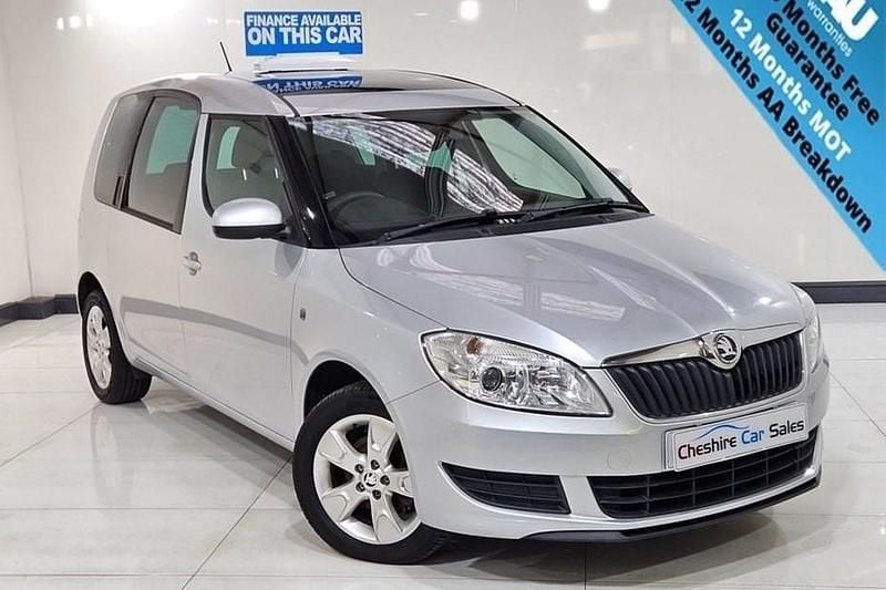 Used Skoda Roomster SE 105 HP (77 kW) 2013 Silver MPV