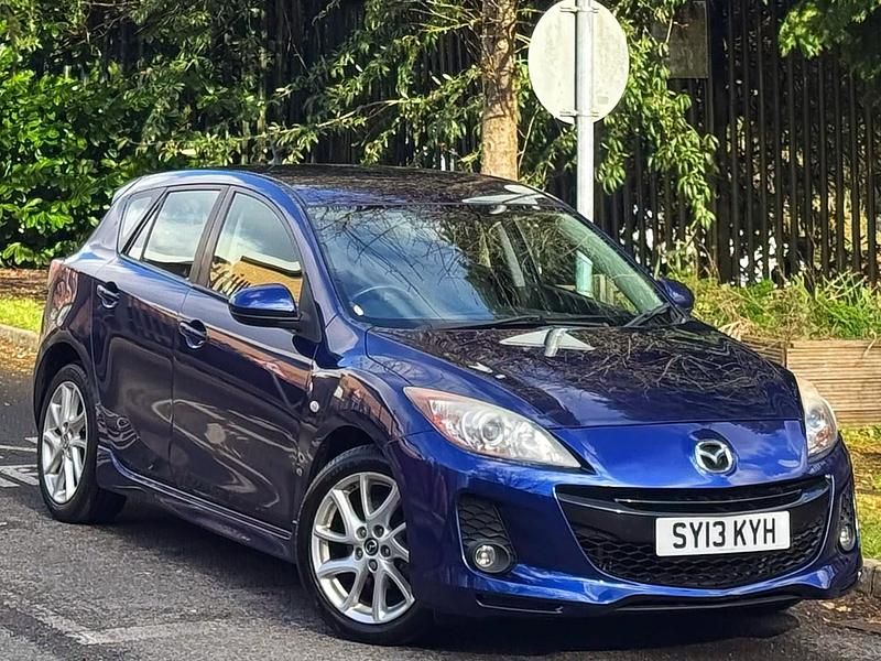 Begagnad Mazda 3 105 HK (77 kW) 2013 Blå Halvkombi