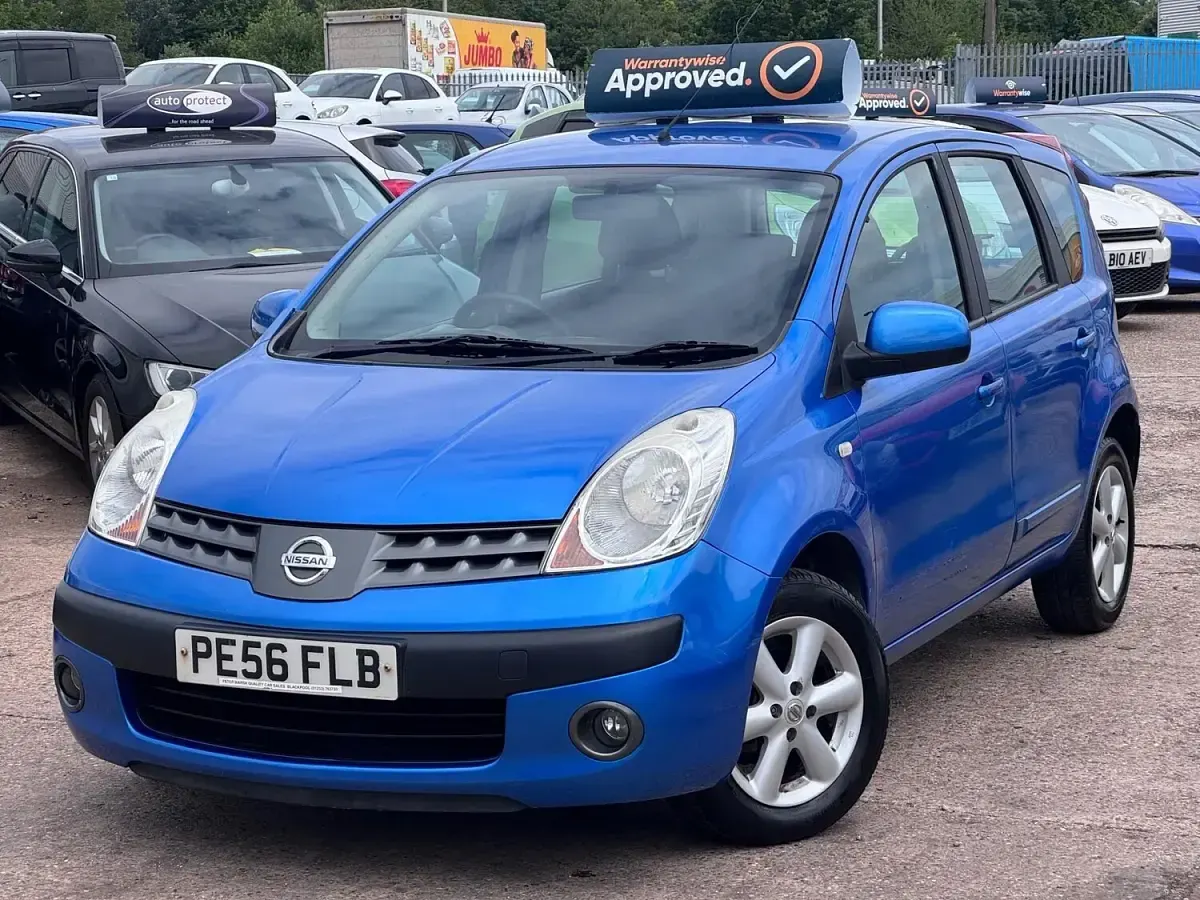 Used Nissan Note SE 110 HP (80 kW) 2006 Blue Hatchback