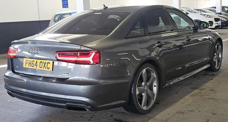 Used Audi A6 Black Edition 190 HP (139 kW) 2015 Grey Sedan