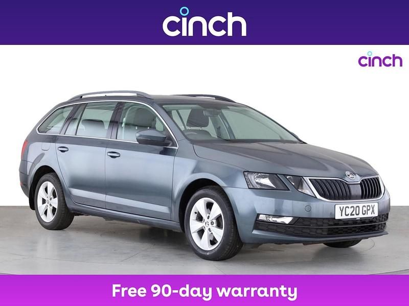 Grey Used 2020 Skoda Octavia SE Technology Estate | £9,799 (Fair price) - Image 1/4