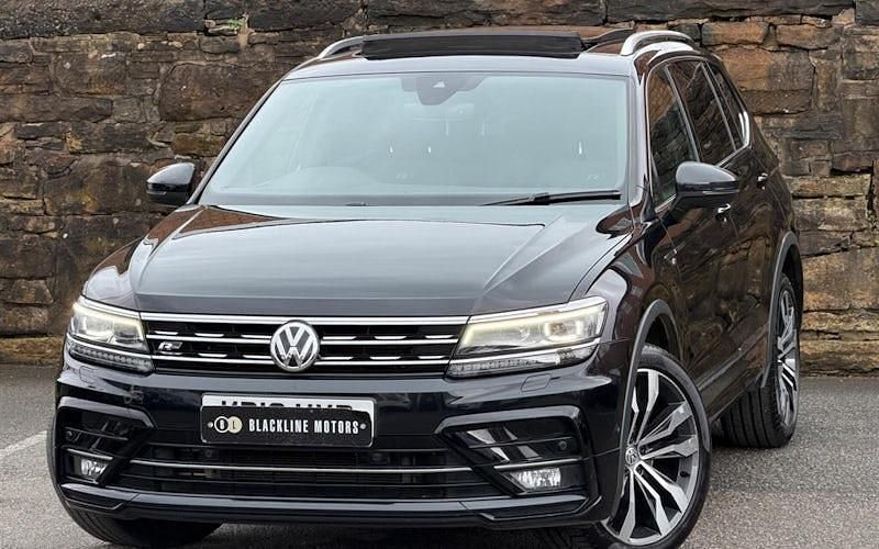 Used VW Tiguan Allspace R-line 190 HP (139 kW) 2019 Black SUV