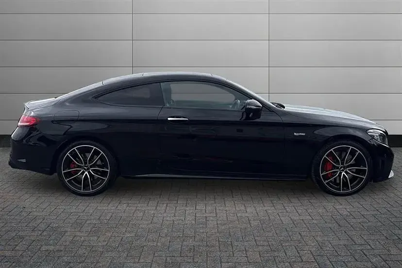 Used Mercedes C43 AMG Premium Plus 390 HP (286 kW) 2023 Obsidian black Coupe
