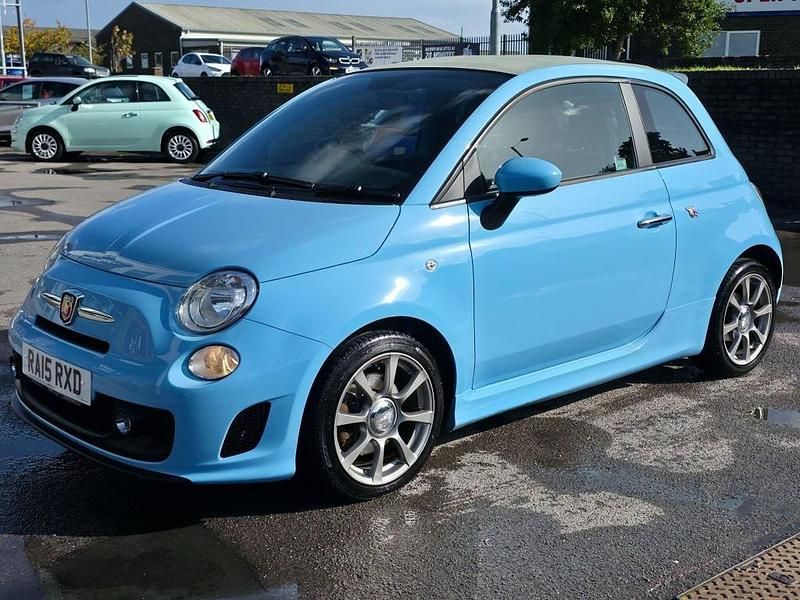 Used Abarth 595 2015 Blue Hatchback