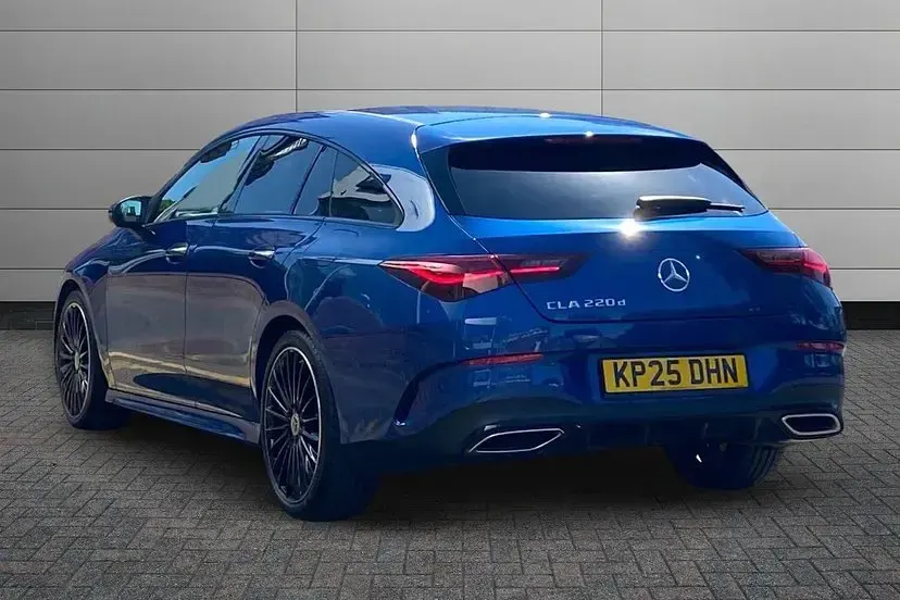 Used Mercedes CLA220 AMG Line Premium Plus 190 HP (139 kW) 2025 Blue Estate