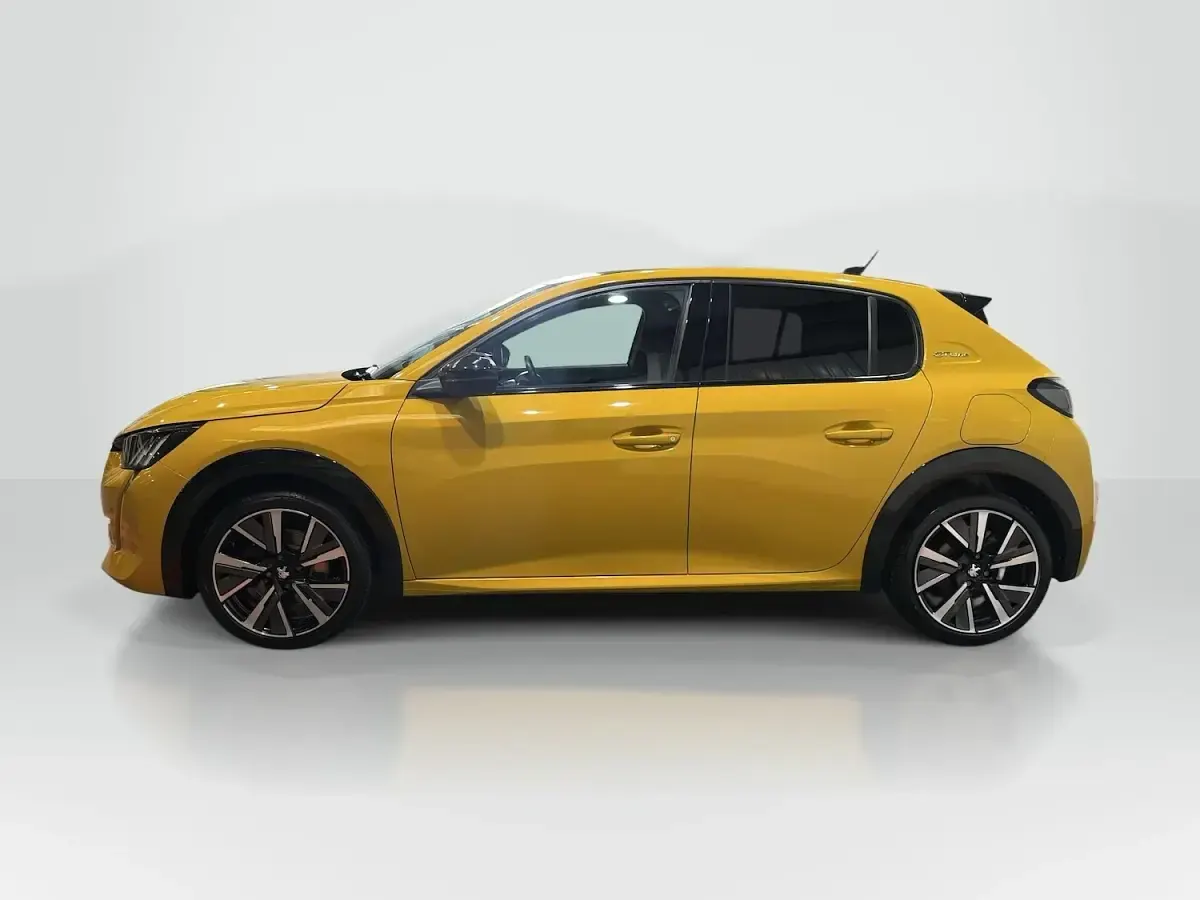 Used Peugeot 208 GTi 100 HP (73 kW) 2020 Yellow Hatchback