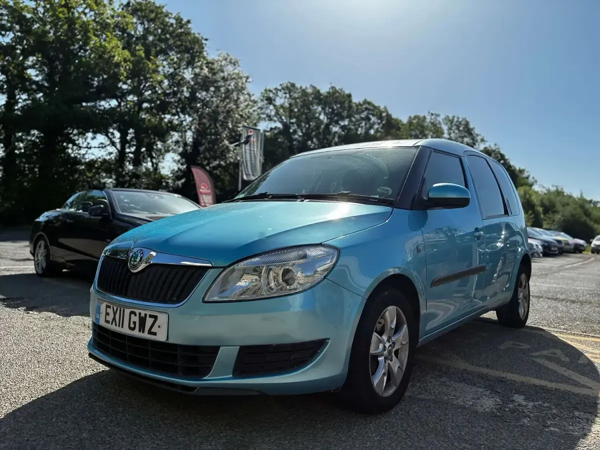 Used Skoda Roomster SE 105 HP (77 kW) 2011 Blue MPV