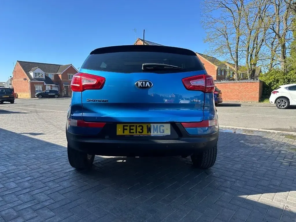 Usado Kia Sportage 2013 Azul SUV