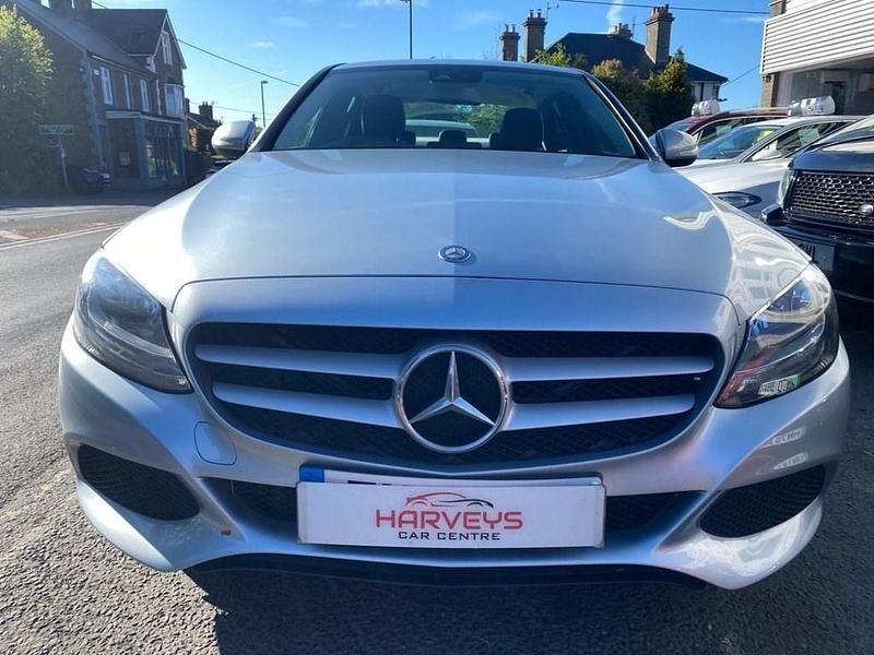 Begagnad Mercedes C220 Executive 2015 Silver Sedan