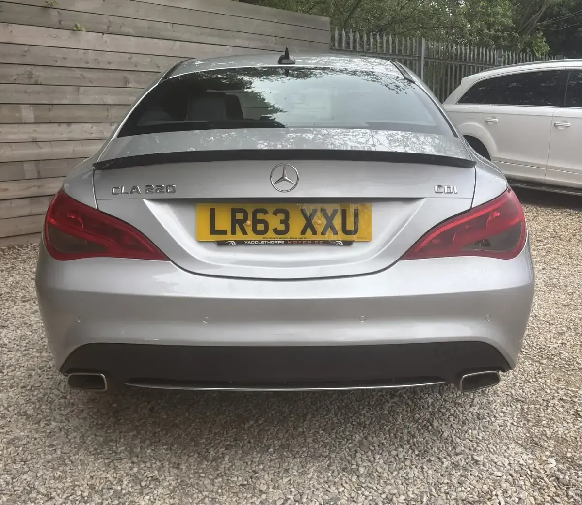 Used Mercedes CLA220 170 HP (125 kW) 2013 Silver Sedan