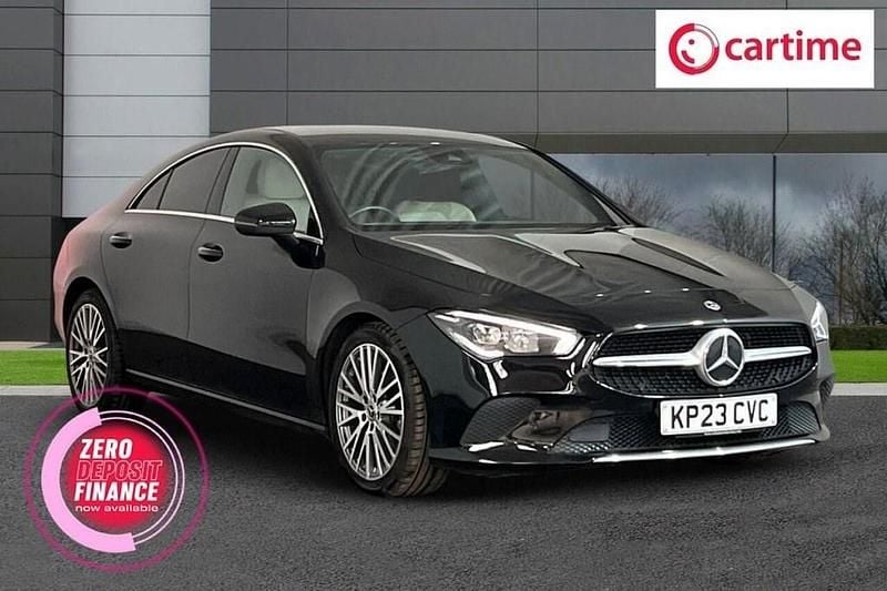 Black Used 2023 Mercedes CLA200 Executive Coupe | £23,990 (Fair price) - Image 1/4