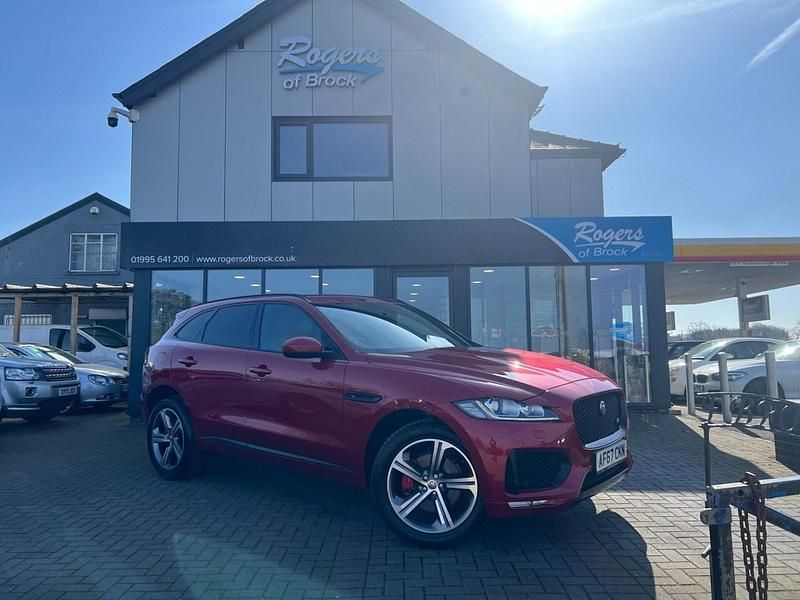 Usado Jaguar F-Pace S 300 HP (220 kW) 2017 Vermelho SUV