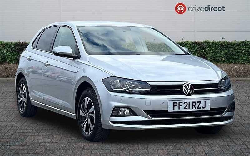 Silver Used 2021 VW Polo Match Hatchback | £12,097 (Fair price) - Image 1/4