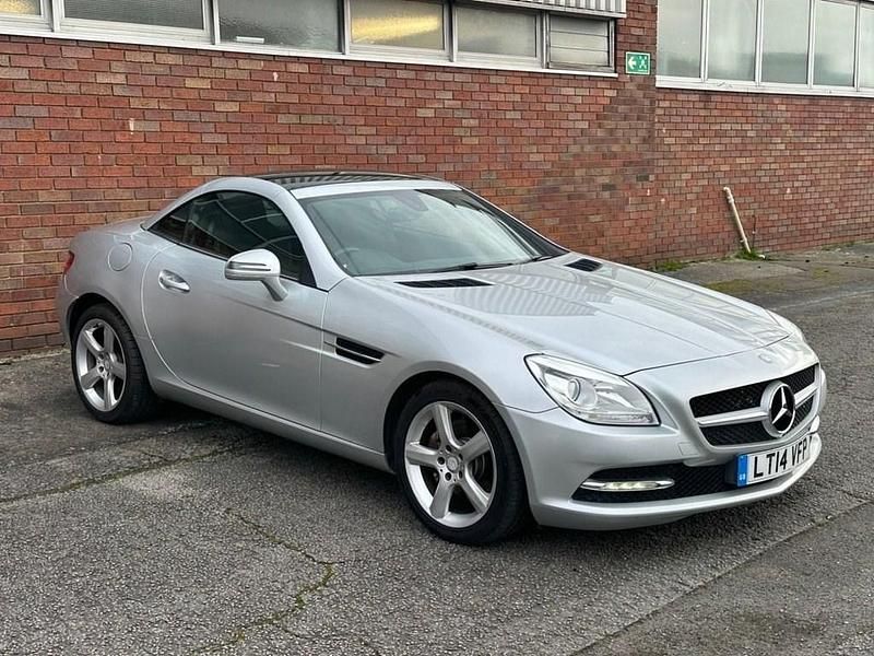 Used Mercedes SLK250 204 HP (150 kW) 2014 Silver Cabriolet