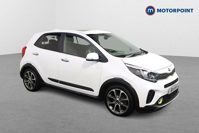 Used Kia Picanto X-Line 83 HP (61 kW) 2018 White Hatchback