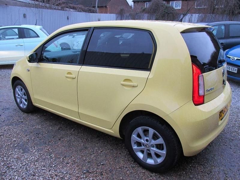 Used Skoda Citigo Elegance 2012 Yellow Hatchback