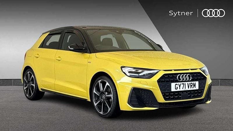 Yellow Used 2021 Audi A1 Black Edition Hatchback | £19,000 (Fair price) - Image 1/4