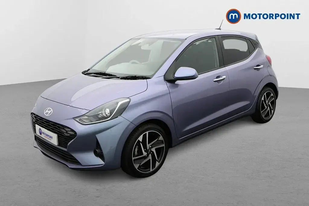 Used Hyundai i10 Premium 67 HP (49 kW) 2023 Blue Hatchback