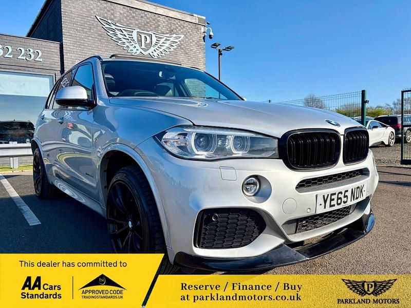 Used BMW X5 M Sport 2015 Silver SUV