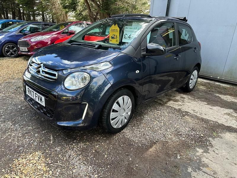 Usado Citroën C1 Feel 82 HP (60 kW) 2017 Azul Citadino