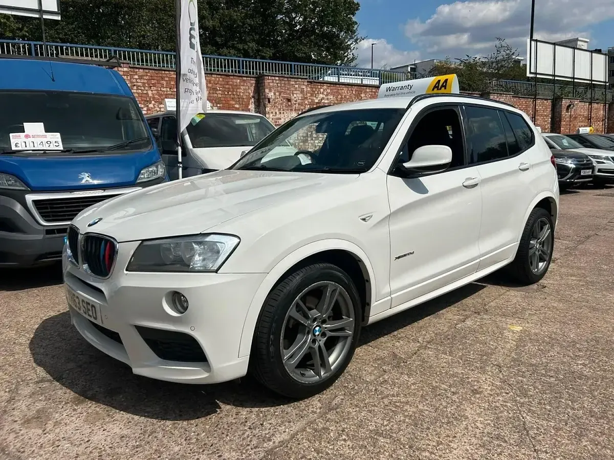 Used BMW X3 M Sport 184 HP (135 kW) 2013 White SUV