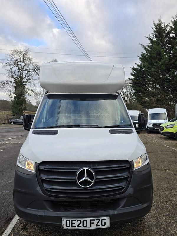 Begagnad Mercedes Sprinter 2020 Vit Van