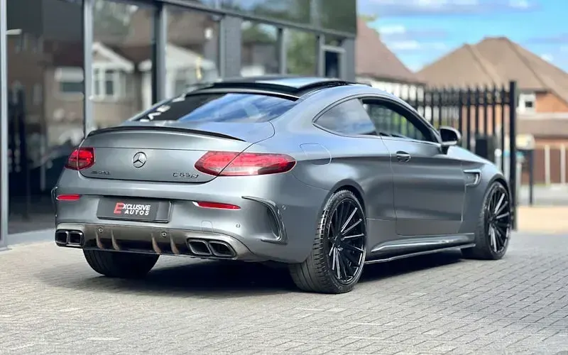 Used Mercedes C63 AMG Premium Plus 510 HP (375 kW) 2019 Grey Coupe