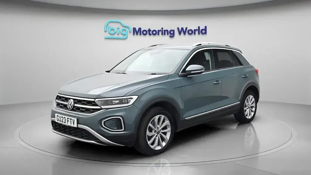 Used VW T-Roc Style 150 HP (110 kW) 2023 Blue SUV