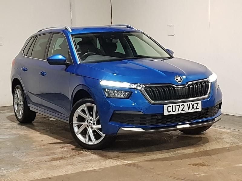 Used Skoda 110 R SE L Executive 110 HP (80 kW) 2022 Blue Hatchback