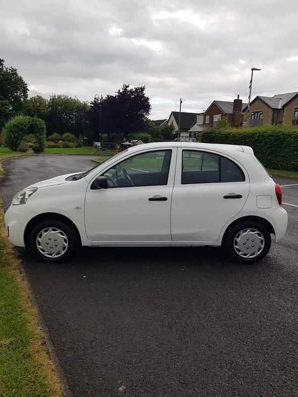 Used Nissan Micra Visia 2013 White Hatchback