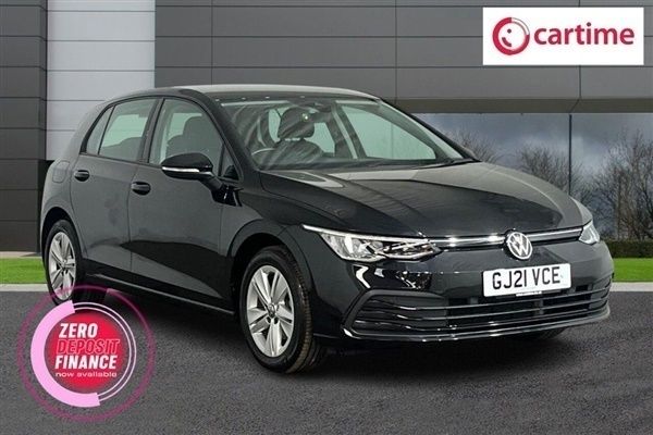 Black Used 2021 VW Golf VIII S Hatchback | £22,199 (A bit pricey) - Image 1/3
